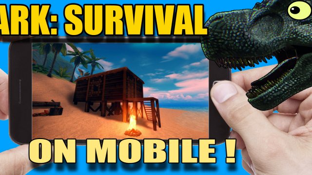 ARK ON MOBILE! Cell Phones, Tablets on ANDROID (ark survival island evolve)