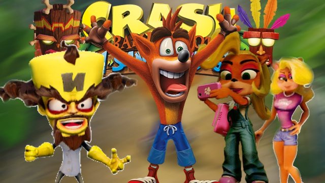 2 IDIOTS...    Thats all i Got XDDD  Crash Bandicoot #1 (Crash Bandicoot N Sanity Trilogy)