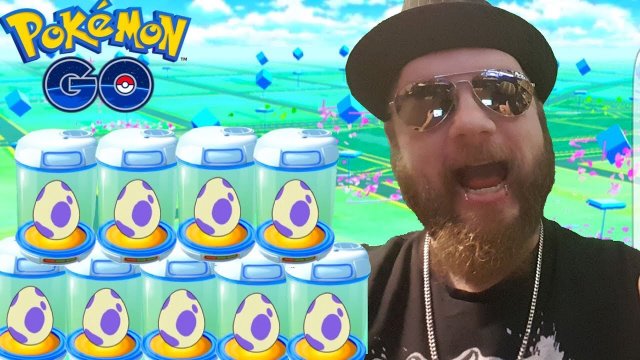 Pokemon GO 9 x 10k egg hatches