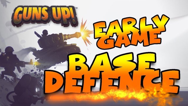 GUNSUP! Early Game Base Defense - CPU DEFEND - lvl15 over =Over 10mins