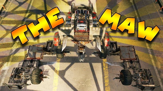 Shiv Melee Monster Truck - The Maw - CROSSOUT