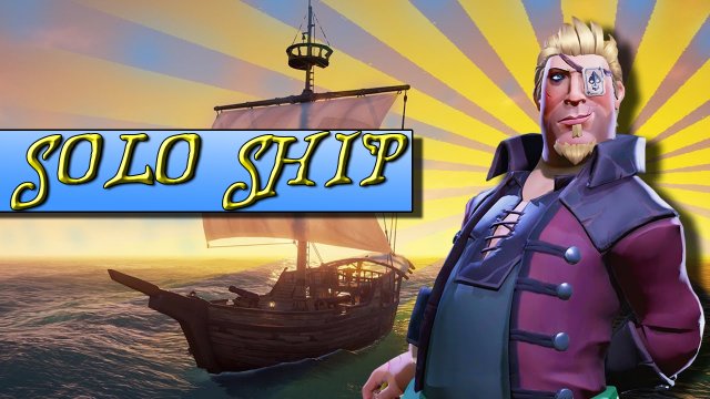 Sea Of Thieves How To Be A Solo Pirate - The Small SLOOP Ship (Tips and Tricks)