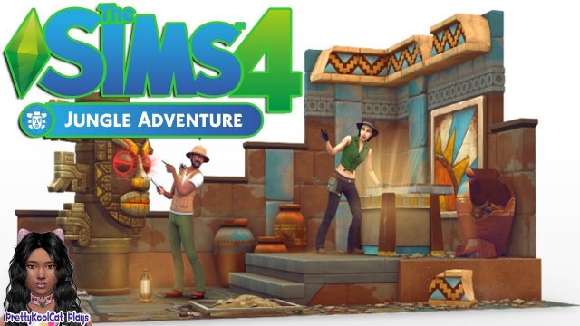 The Sims 4 Jungle Adventures - Stream #1 (First Look)