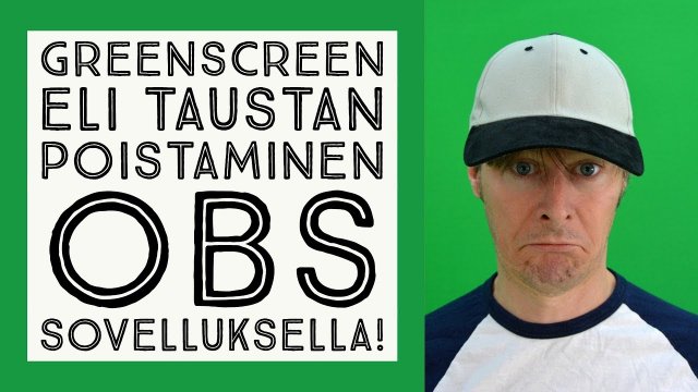 Background removing with OBS (QUICK QUIDE)