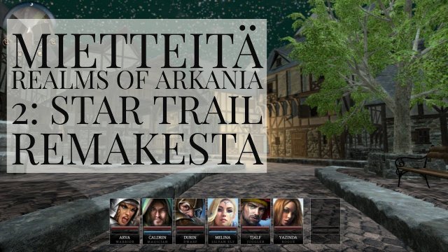 Let's check Realms Of Arkania 2: Star Trail remaster?