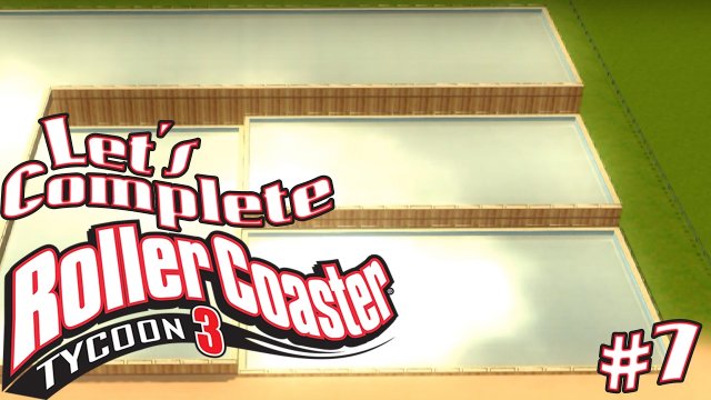 Let's Complete RollerCoaster Tycoon 3 - #7 - Swimming Pool!