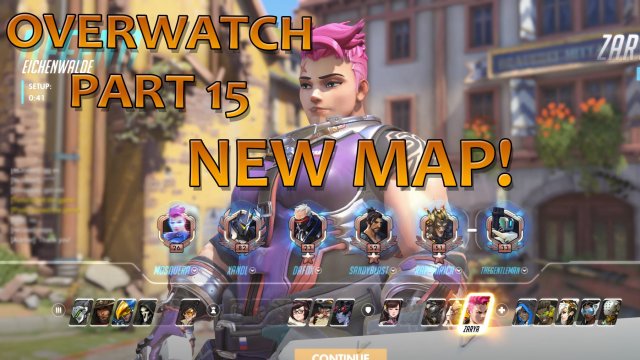 Overwatch live part 15 New map!
