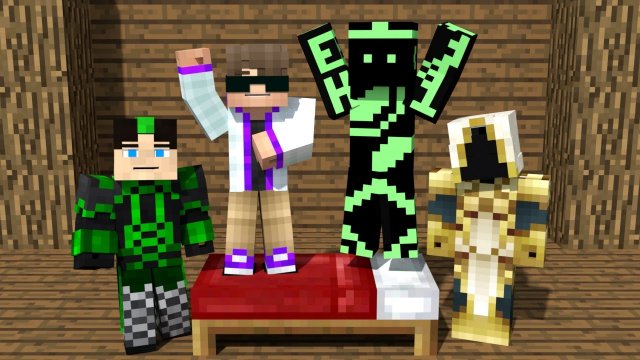 Minecraft: BONE THEM! - Bedwars W/ H3licase, Stadt Gaming, and Tyreal Dragonheart