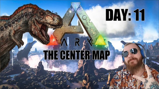 Day:11 Ark:Survival Evolved. Center map. How to SOLO trap & tame the mighty T-Rex