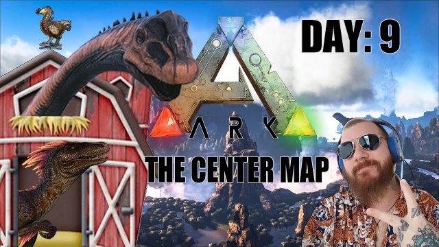 Day:9 Ark:Survival Evolved. Center map. How to Erect a Barn and start farming eggs.