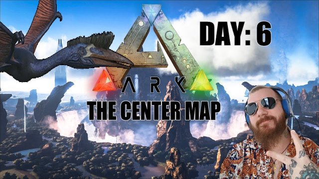 Day:6 Ark: Survival Evolved. Center map. Solo Quetzal Taming