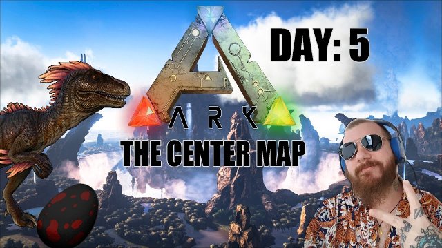 Day:5. Ark:Survival Evolved. Center map.  Raptor Breeding and start of egg farming.