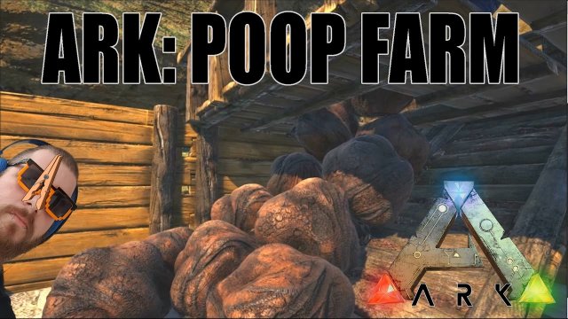 ARK: Survival. How to farm Feces (poop) FAST