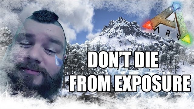 Day:2 Lets Win Ark:Survival Evolved. DON'T DIE OF EXPOSURE, and buggy iguanodons