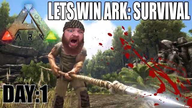 Day:1 Lets Win Ark:Survival Evolved. The hidden lake oasis